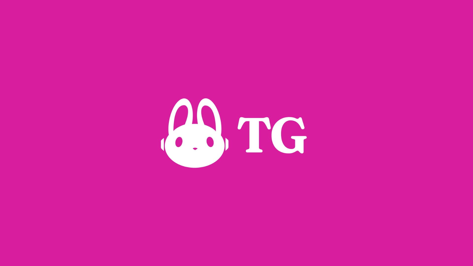 Abreviação da Tech Girls em magenta